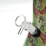 13" 7mm Hydrographic Glass Bong-Assorted Designs_7
