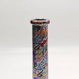 13" 7mm Calavera Hydrographic Glass Bong-Assorted Designs Glass Bong Super Supplys Inc