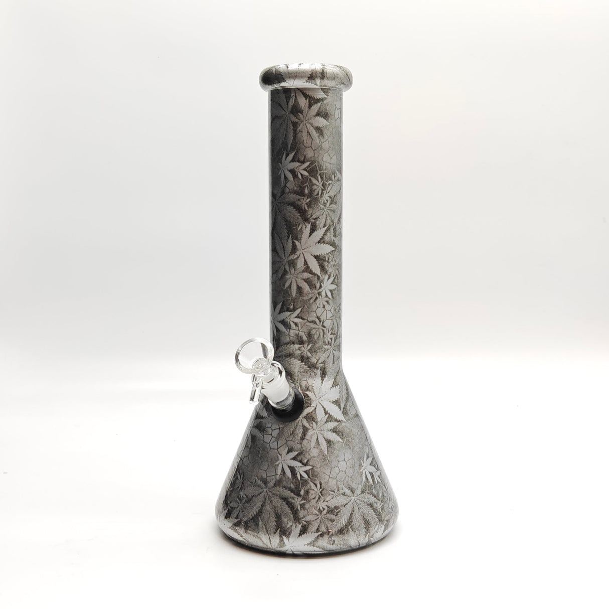 13" 7mm Calavera Hydrographic Glass Bong-Assorted Designs Glass Bong Super Supplys Inc