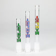 Marley Glass | Colored Logo Downstems with Diffusion Cuts – 3", 4", 5" Downstem · Bowlstem Smoking Cat Distribution