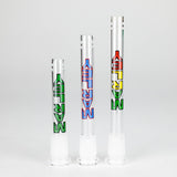 Marley Glass | Colored Logo Downstems with Diffusion Cuts – 3", 4", 5" Downstem · Bowlstem Smoking Cat Distribution