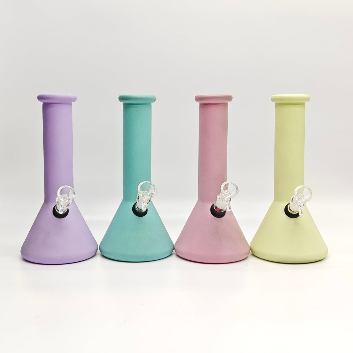10" Macaron Thermal Glass Beaker-Assorted Color[BLX-02-8] Glass Bong Super Supplys Inc