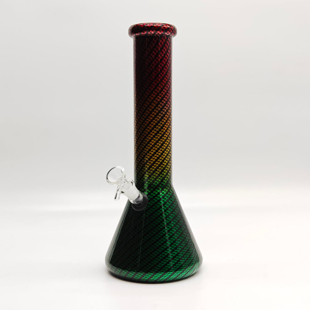 12.5" 7mm Gradient Style Glass Bong-Assorted designs [BLX-03-6] Glass Bong Super Supplys Inc