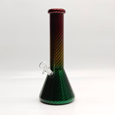12.5" 7mm Gradient Style Glass Bong-Assorted designs [BLX-03-6] Glass Bong Super Supplys Inc