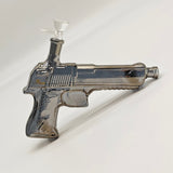 Electroplated 7.5" Arsenal Glass Bong [SGun1-A] Glass Bong Fortune Grey