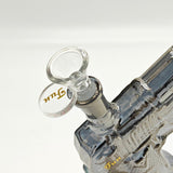 Electroplated 7.5" Arsenal Glass Bong [SGun1-A] Glass Bong Fortune