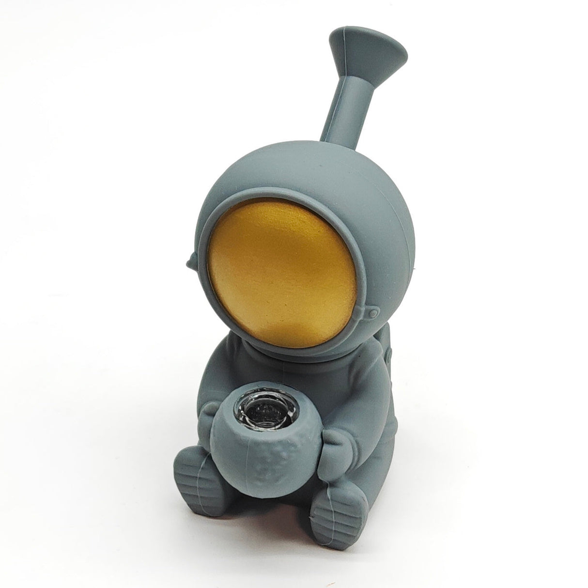 6“ Astronaut Silicone Water Pipe [SP1116] Resin · Silicone · Plastic Bong Super Supplys Inc