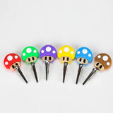 Silicone Mushroom Roach Clip Jar of 50 [SMKE-035] Holder Canadian Distributor