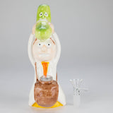 8″ Pickle Adventure Design Ceramic Bong – Whimsical Vintage Style [ES081WP] Ceramic Bong Canadian Distributor