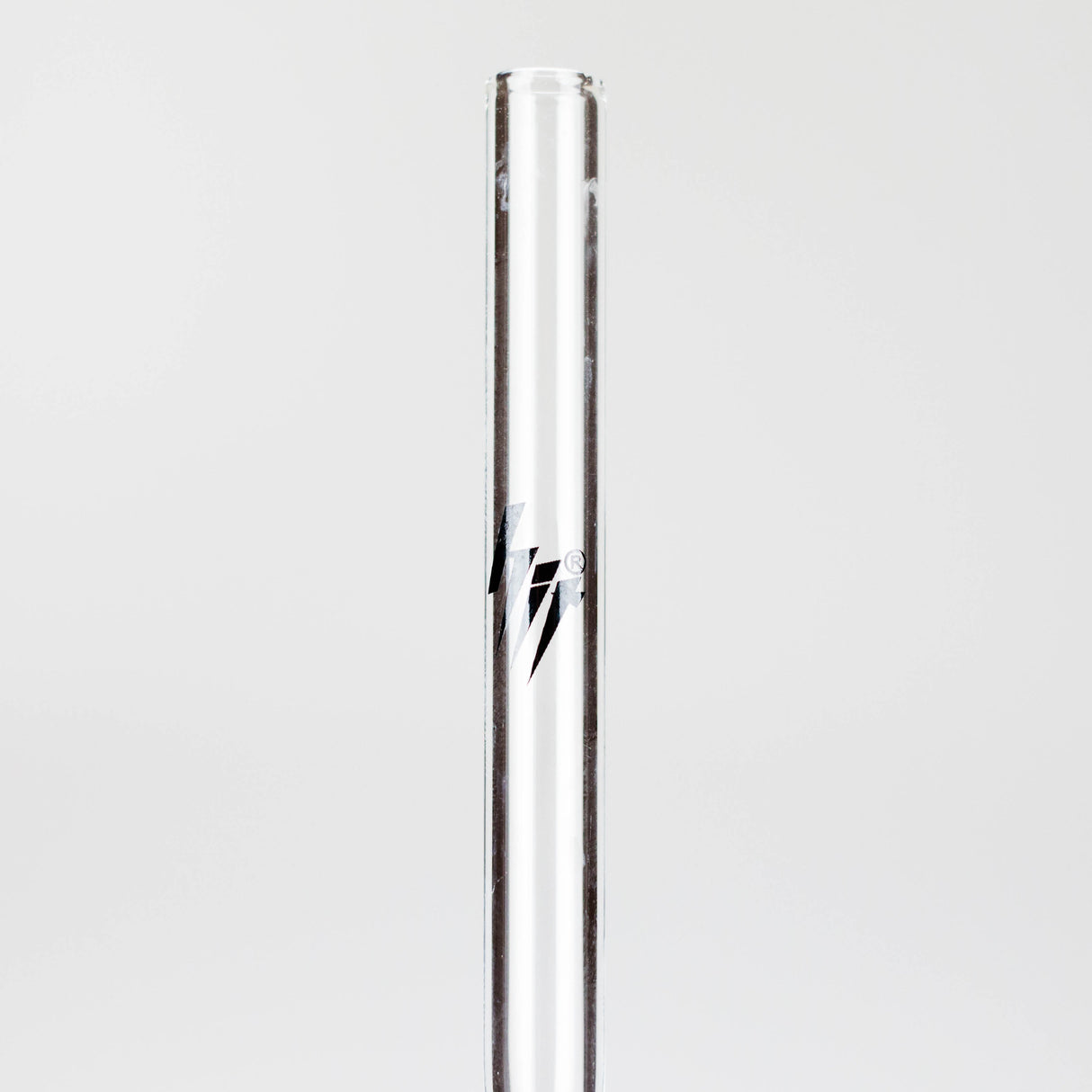 Skull Bent Glass Oil Pipe – 6.5" Curved Clear Burner Pipe Oil Burner NIBO Distribution