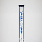 WellCann | 29" Curved Tube Beaker Bong – Heavy-Duty 7mm Glass with Thick Base Glass Bong Smoking Cat Distribution