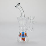 6.5″ Cartoon Print Glass Bong [F230829-4] Glass Bong Canadian Distributor Gray (Sticker 1)