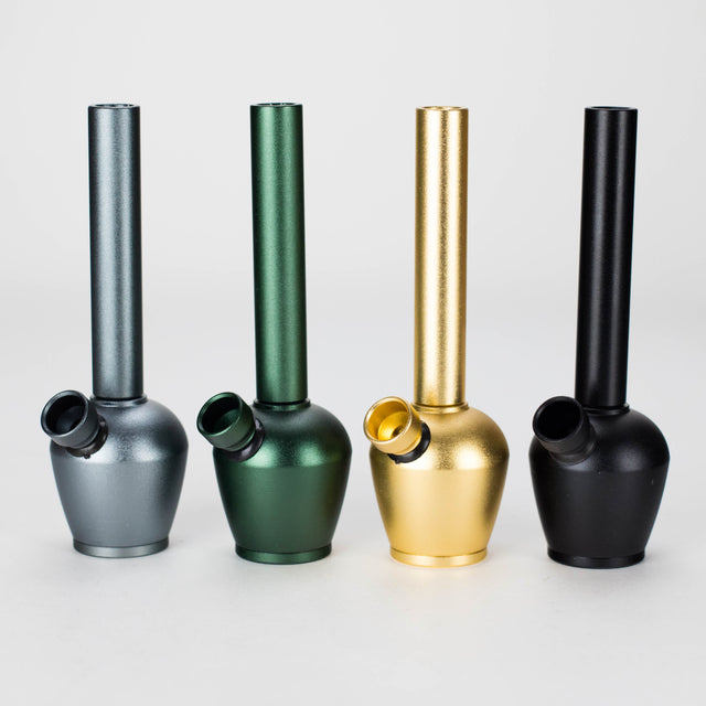 6.5″ Metal Shining Color Bong [SMJL-017] Metal Bong Canadian Distributor