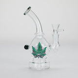 6.5″ Cartoon PrintGlass Bong [F230829-1A] Glass Bong Canadian Distributor Gray (Sticker 4)