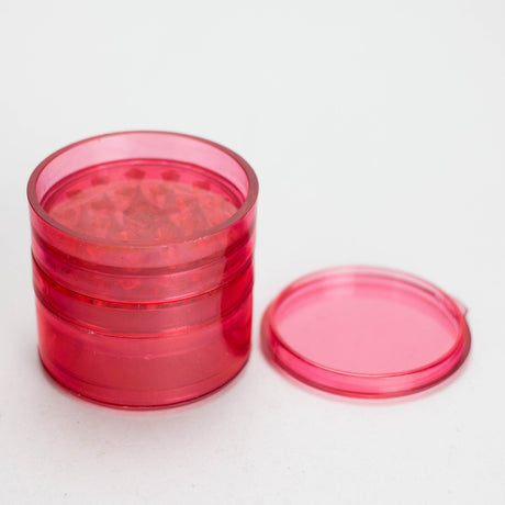 4-Part Acrylic Herb Grinder – Pack of 10