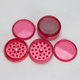 4-Part Acrylic Herb Grinder – Pack of 10 Regular Grinder Bongzie Smokes