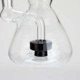 8.5" Stemless Glass Bong with Diffuser – Assorted Colors Glass Bong Bongzie Smokes