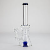 11" Stemless Glass Bong with Diffuser – 14mm Bowl Joint Glass Bong Bongzie Smokes