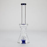 11" Stemless Glass Bong with Diffuser – 14mm Bowl Joint Glass Bong Bongzie Smokes