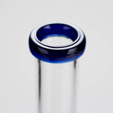 11" Stemless Glass Bong with Diffuser – 14mm Bowl Joint Glass Bong Bongzie Smokes