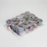 53mm Dual-Tone 4-Part Aluminum Herb Grinder – 20pcs Bulk Pack Regular Grinder Bongzie Smokes