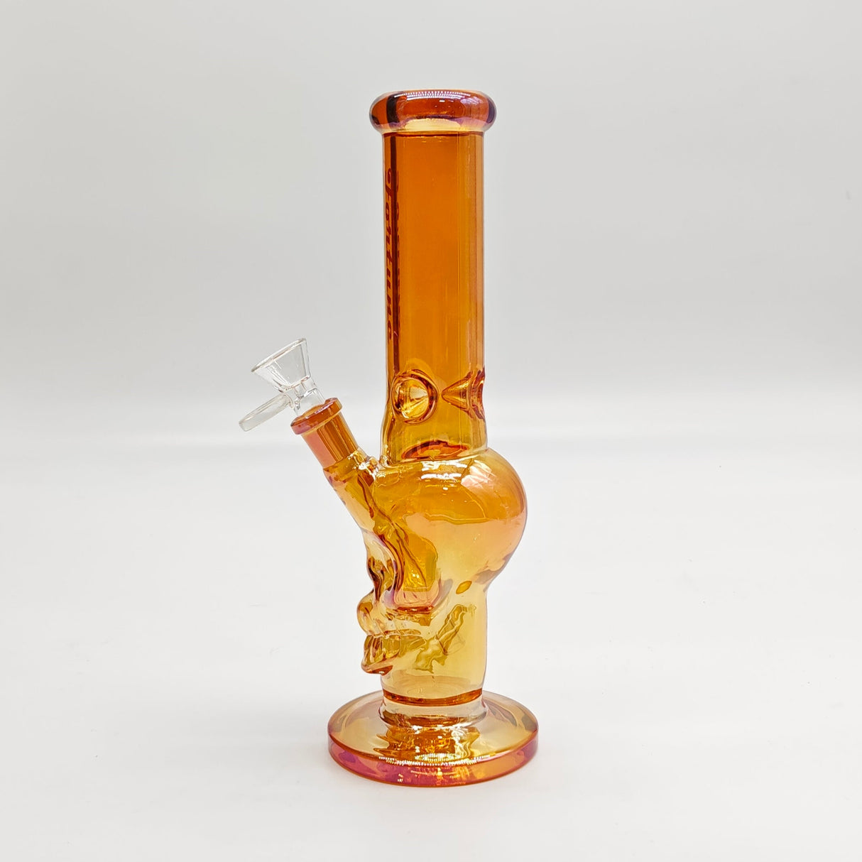 Fortune | Electroplated Skull 10" 5mm Glass Bong [SK105038E] Glass Bong Fortune