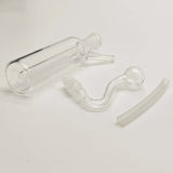 5-1/2" Oil Burner Rig with Inhaler Tube Glass Rig Super Supplys Inc