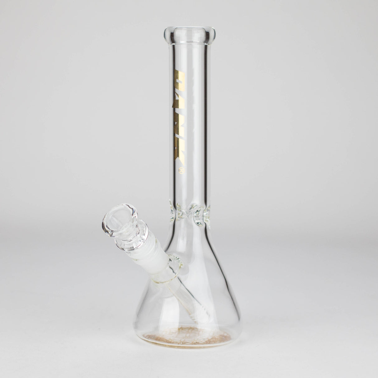 Dank | 10 " Beaker glass water Bong Glass Bong Smoking Cat Distribution Gold