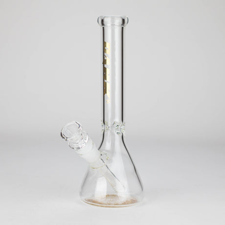 Dank | 10 " Beaker glass water Bong Glass Bong Smoking Cat Distribution Gold