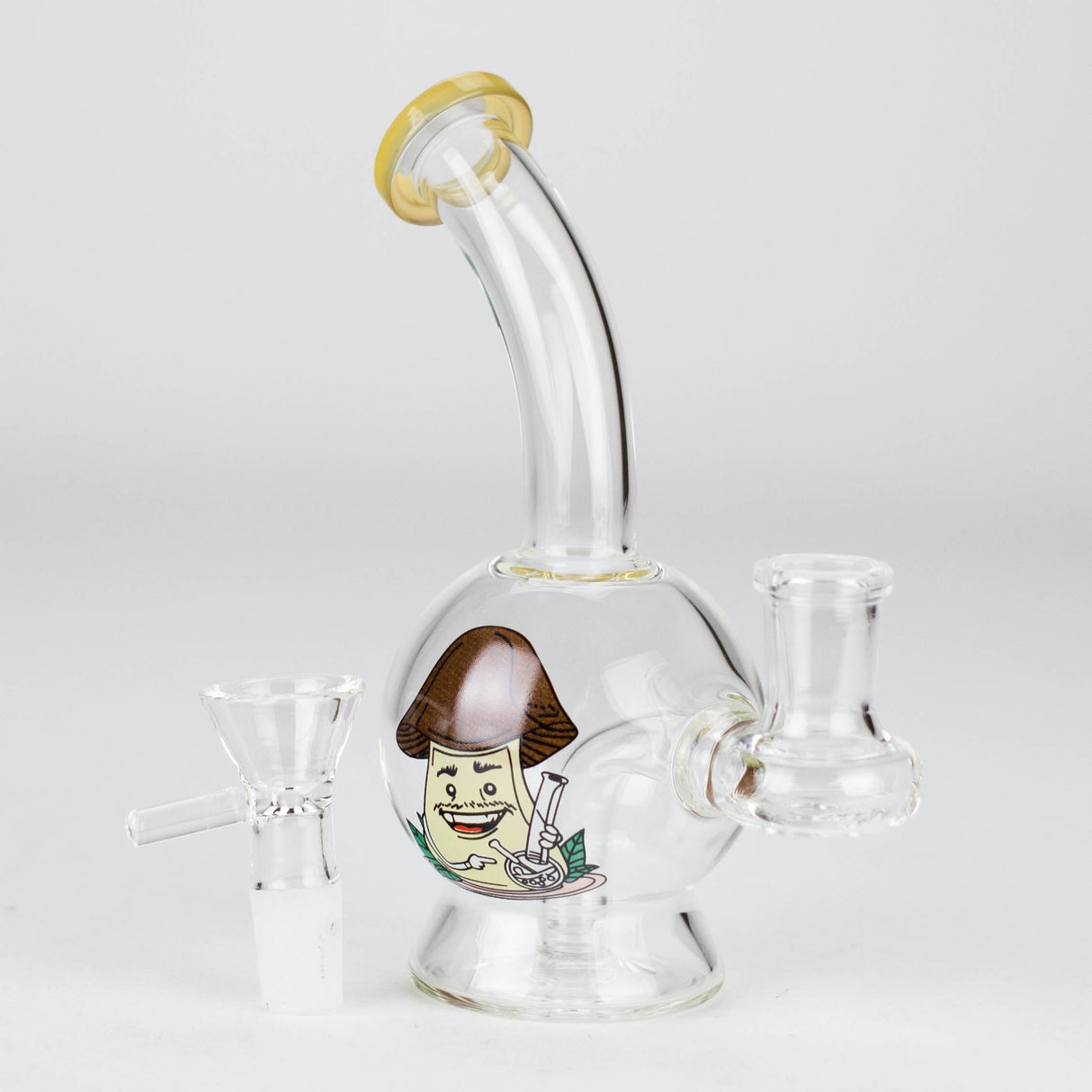 6.5″ Cartoon PrintGlass Bong [F230829-1D] Glass Bong Canadian Distributor