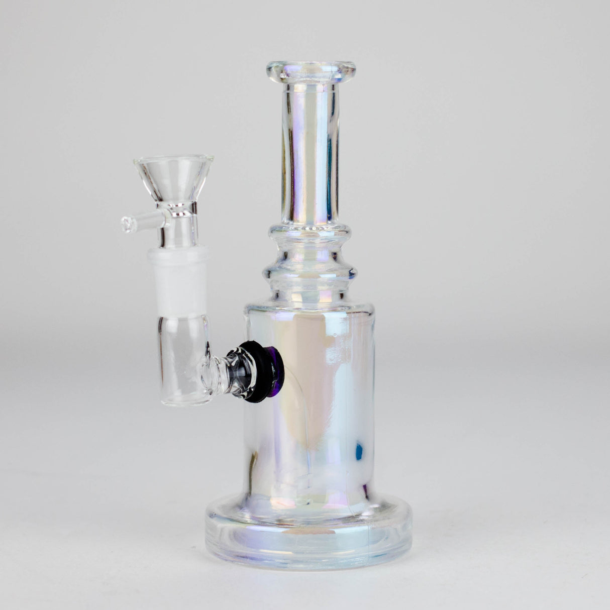 6.5″ Dream Crystal Mini Glass Bong [FHS034B] Glass Bong Canadian Distributor Silver