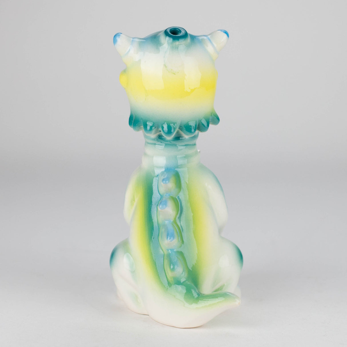 7″ Vintage Design Ceramic Bong – Unique Cyclops Monster Shape [ES079WP] Ceramic Bong Canadian Distributor