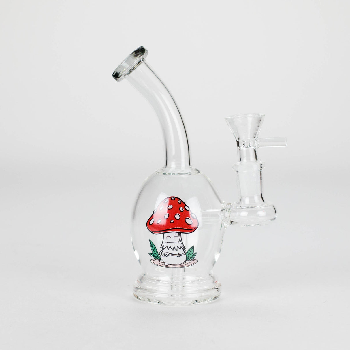 6.5″ Cartoon PrintGlass Bong [F230829-2C] Glass Bong Canadian Distributor Gray (Sticker 4)