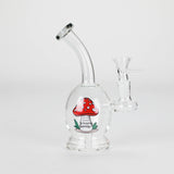 6.5″ Cartoon PrintGlass Bong [F230829-2C] Glass Bong Canadian Distributor Gray (Sticker 4)