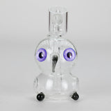 4″ Owl Glass Dab Rig [F20230926-4B] Glass Rig Canadian Distributor