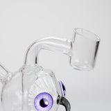 4″ Owl Glass Dab Rig [F20230926-4B] Glass Rig Canadian Distributor