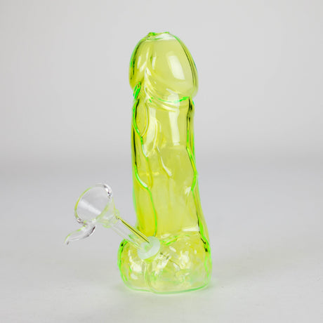 6″ Penis Glass Bong [G232302] Glass Bong Canadian Distributor Green