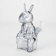 6″ Black Bunny Soft Glass Bong [XD006] Glass Bong Canadian Distributor