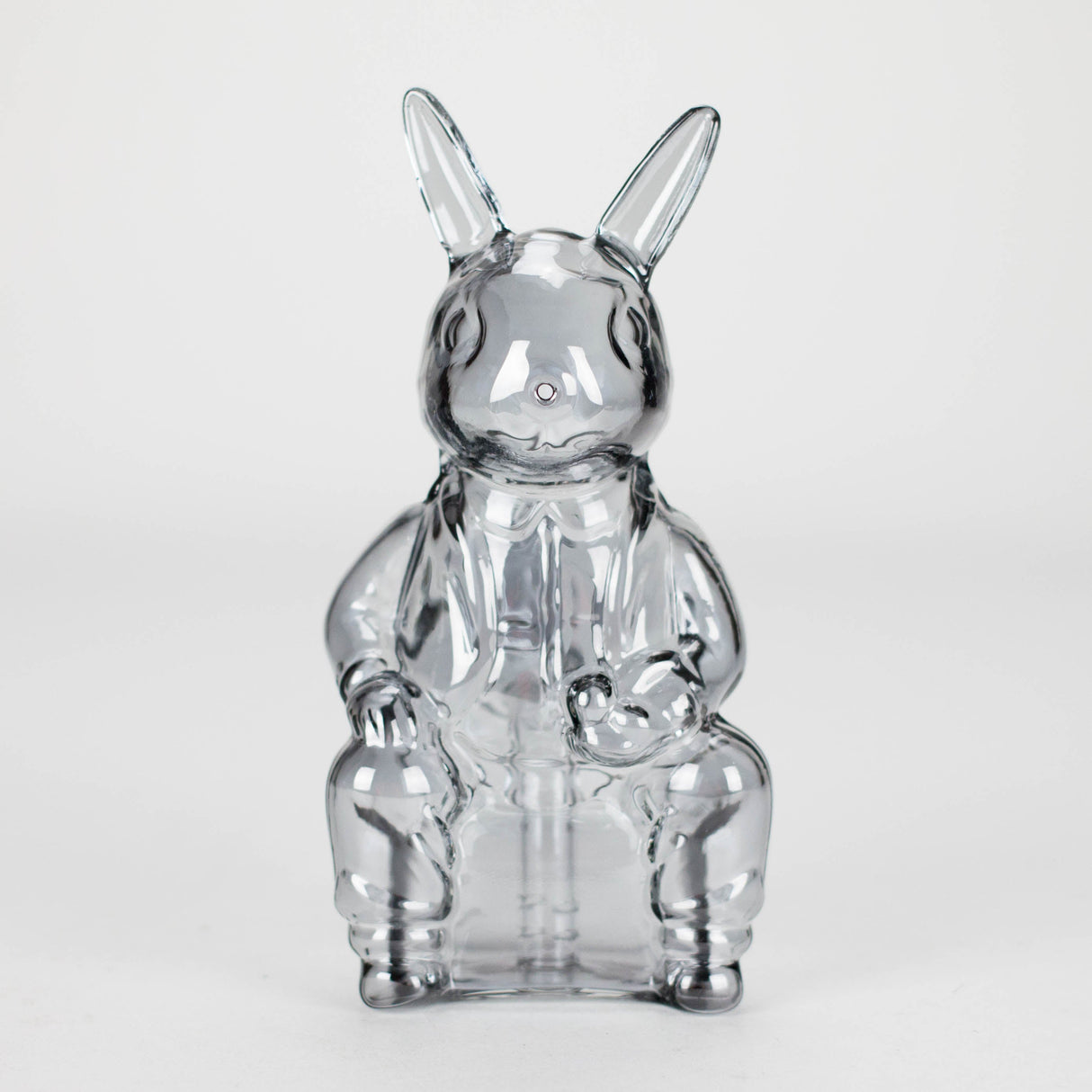 6″ Black Bunny Soft Glass Bong [XD006] Glass Bong Canadian Distributor
