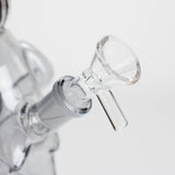 6″ Black Bunny Soft Glass Bong [XD006] Glass Bong Canadian Distributor