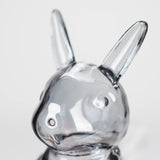 6″ Black Bunny Soft Glass Bong [XD006] Glass Bong Canadian Distributor