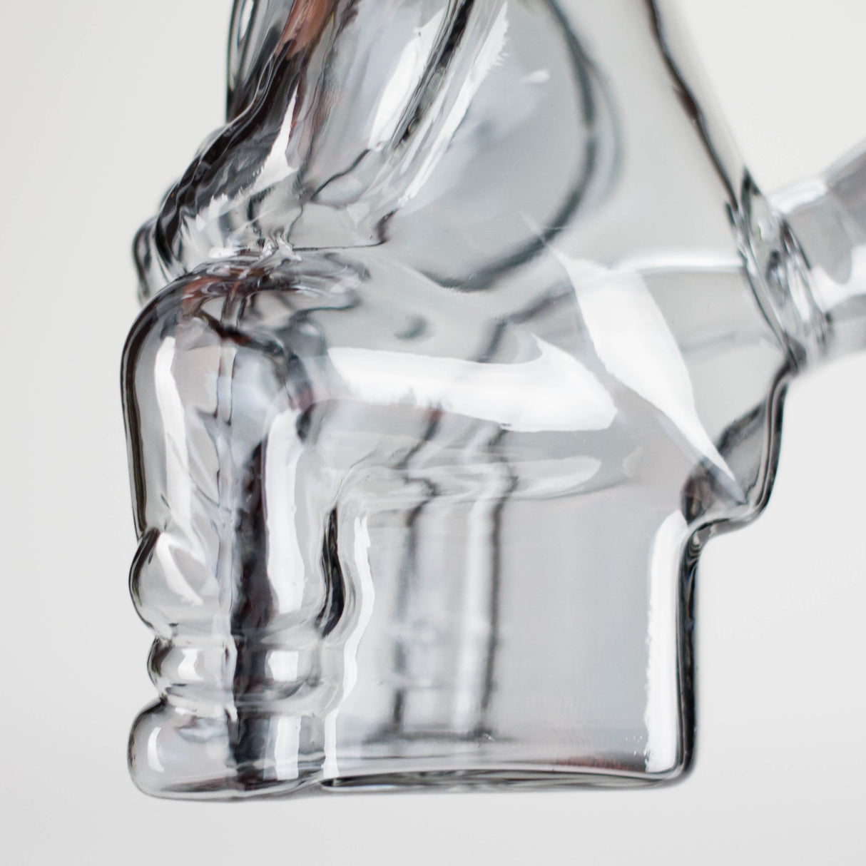 6″ Black Bunny Soft Glass Bong [XD006] Glass Bong Canadian Distributor