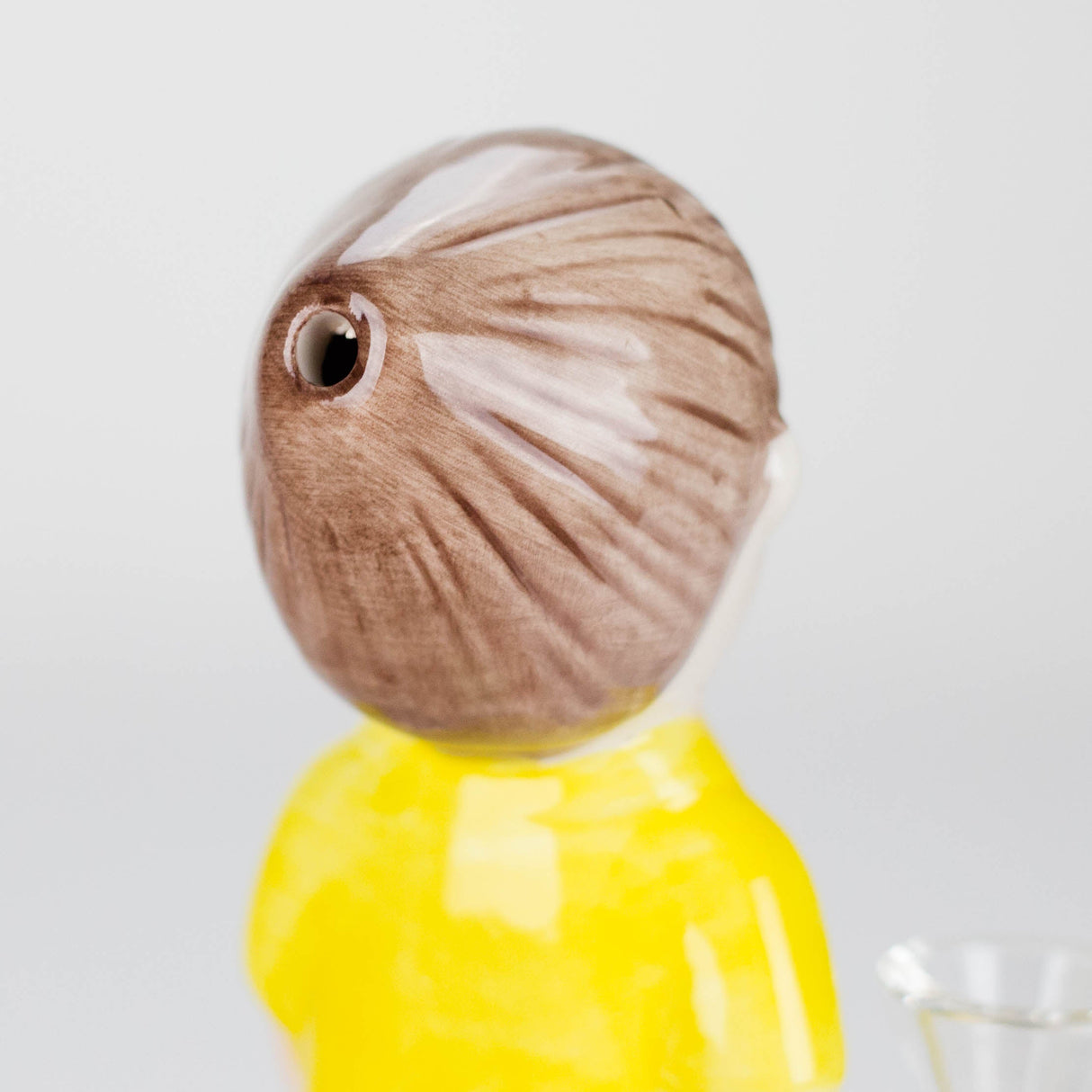 8″ Cartoon Duo Adventure Ceramic Bong – Whimsical Vintage Collection [ES082WP] Ceramic Bong Canadian Distributor