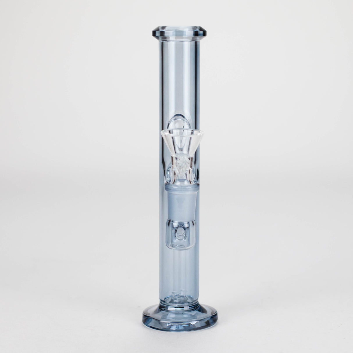 7″ Stemless Straight Tube Glass Bong [WP8074] Glass Bong Canadian Distributor