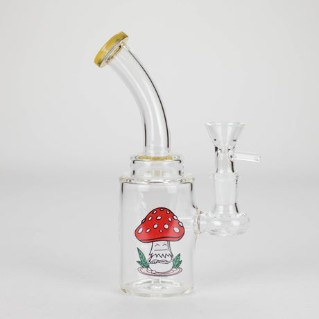 6.5″ Cartoon PrintGlass Bong [F230829-2A] Glass Bong Canadian Distributor Yellow (Sticker 2)