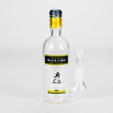 6″ Wine Bottle Design Glass Bong [G0923045] Glass Bong Canadian Distributor Johnnie Smoker (Bottle 6)