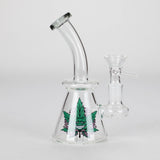 6.5″ Cartoon PrintGlass Bong [F230829-2D] Glass Bong Canadian Distributor Gray (Sticker 4)