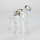 6.5″ Cartoon Print Glass Bong [F230829-3] Glass Bong Canadian Distributor Gray (Sticker 1)