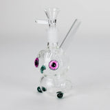 4″ Owl Glass Bong [F20230926-4A] Glass Bong Canadian Distributor Lake Green