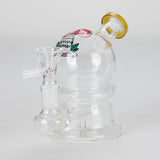 6.5″ Cartoon Print Glass Bong [F230829-3] Glass Bong Canadian Distributor Yellow (Sticker 5)